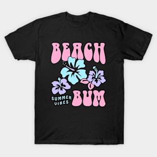 Coconut Girl Beach Bum Pastel Graphic Trendy y2k 90s Retro T-Shirt